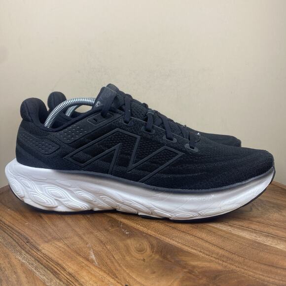New Balance Fresh Foam X 1080v13 Black White Mens Size 12 Running Shoes M1080K13 - Picture 1 of 11